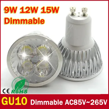 1PCS Ultra Bright dimmable 9w 12W 15w GU10 LED Bulbs Spotlight High Power gu 10 led Lamp Day White LED SPOT Light Free Shipping
1PCS Ultra Bright dimmable 9w 12W 15w GU10 LED Bulbs Spotlight High Power gu 10 led Lamp Day White LED SPOT Light Free Shipping