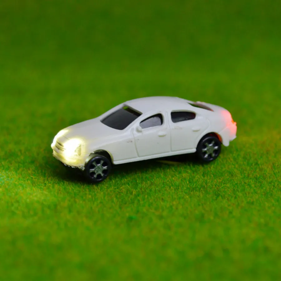 light car architectural model train layout