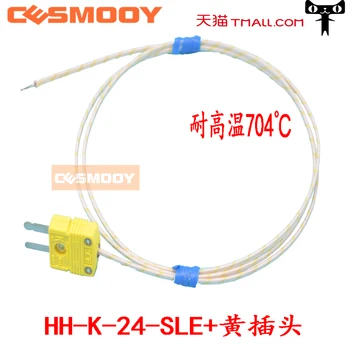 K Type High Temperature Thermocouple HH-K-24-SLE Temperature Line Temperature Line Temperature Resistant 704
K Type High Temperature Thermocouple HH-K-24-SLE Temperature Line Temperature Line Temperature Resistant 704
