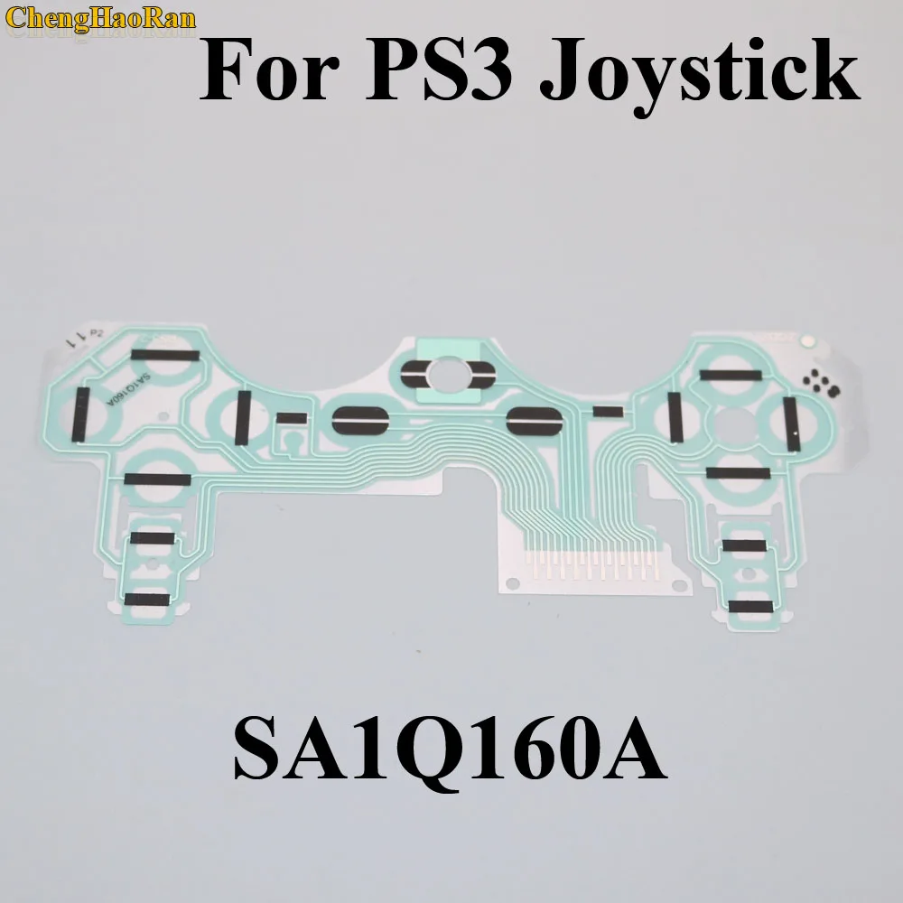 

ChengHaoRan 4PCS Conductive Film Circuit Board PCB Ribbon for Sony for PS3 Joystick Flex Cable SA1Q160A Repalr parts SA1Q159A