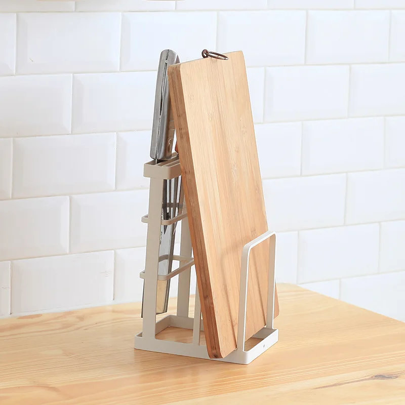 Iron Kitchen knife rack Chopping block combination Holder 13.5*12*21.3CM Bakeware carrier Tray Storage rack Kitchenware Stacks
Iron Kitchen knife rack Chopping block combination Holder 13.5*12*21.3CM Bakeware carrier Tray Storage rack Kitchenware Stacks