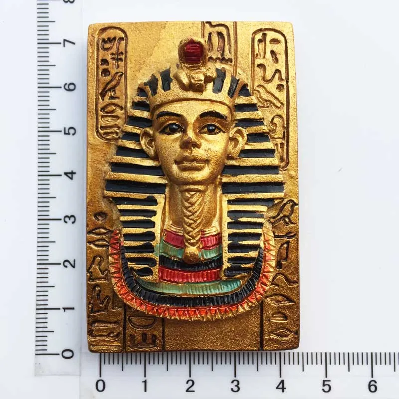 Egypt punch card souvenir creative three-dimensional resin crafts pharaoh magnetic stickers refrigerator
Egypt punch card souvenir creative three-dimensional resin crafts pharaoh magnetic stickers refrigerator