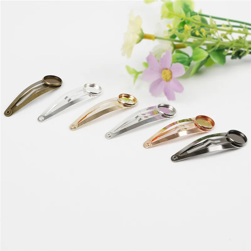 Exquisite 12mm Metal Hairpin Hair Clip Adjustable Blank Ring Base Cabochons Cameo Setting DIY Ring Hair Ornaments Jewelry Making
Exquisite 12mm Metal Hairpin Hair Clip Adjustable Blank Ring Base Cabochons Cameo Setting DIY Ring Hair Ornaments Jewelry Making