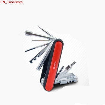 Bicycle tool multi-function repair tool hexagonal tool dismantling device for cycling equipment.
Bicycle tool multi-function repair tool hexagonal tool dismantling device for cycling equipment.