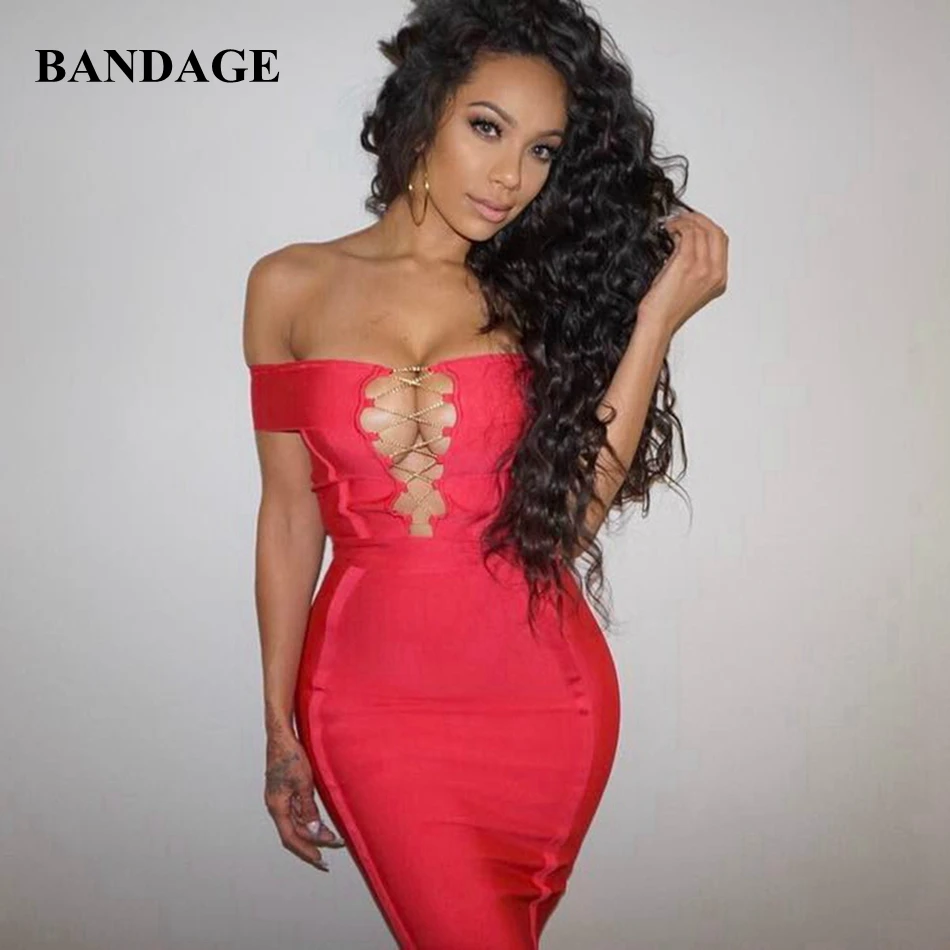 New Lace Up Special Party Bandage Dress Cocktail Sexy Elegant Off Shoulder Black Red White Women Midi Bodycon Dresses 2019
New Lace Up Special Party Bandage Dress Cocktail Sexy Elegant Off Shoulder Black Red White Women Midi Bodycon Dresses 2019