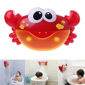 New Arrival Bubble Crabs Baby Bath Toy Funny Bath Bubble Maker Pool Swimming Bathtub Soap Machine Toys for Children Kids
New Arrival Bubble Crabs Baby Bath Toy Funny Bath Bubble Maker Pool Swimming Bathtub Soap Machine Toys for Children Kids