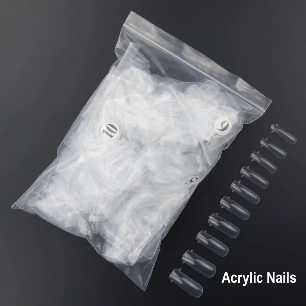 500pcs Clear Long Design Fake Nails Faux Ongles Full Cover False Acrylic Nails Artificial Design Tips 10 Sizes
500pcs Clear Long Design Fake Nails Faux Ongles Full Cover False Acrylic Nails Artificial Design Tips 10 Sizes