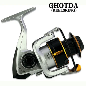 High Strength Spinning Reel Speed G-Ratio 5.0:1 5.2:1 Bait Folding Rocker spinning wheel fishing reel
High Strength Spinning Reel Speed G-Ratio 5.0:1 5.2:1 Bait Folding Rocker spinning wheel fishing reel