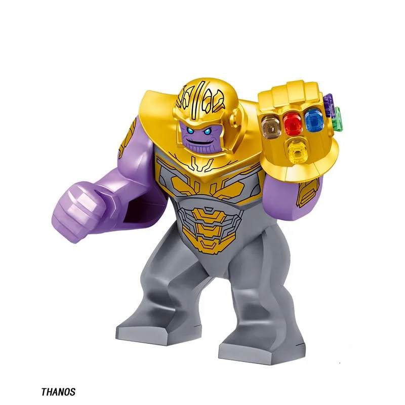 Marvel DC Super heroes Movie character Thanos And mini Thanos Doll Action Figures Building Blocks Children's Toys gifts
Marvel DC Super heroes Movie character Thanos And mini Thanos Doll Action Figures Building Blocks Children's Toys gifts