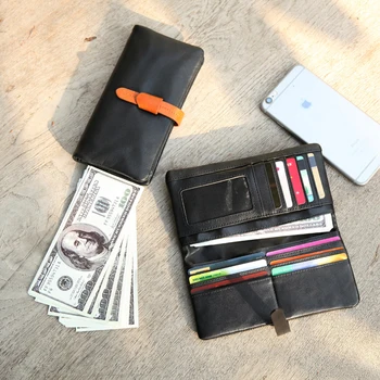 YIFANGZHE New Fashion Men/Women Wallets Long Style Multi-functional Wallet Purse Genuine Leather Female Clutch Card Holder Black
YIFANGZHE New Fashion Men/Women Wallets Long Style Multi-functional Wallet Purse Genuine Leather Female Clutch Card Holder Black