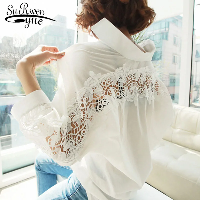fashion womens tops and blouses 2019 backless sexy Hollow Out Lace Blouse Shirt Ladies solid White office blouse women 1310 40
fashion womens tops and blouses 2019 backless sexy Hollow Out Lace Blouse Shirt Ladies solid White office blouse women 1310 40
