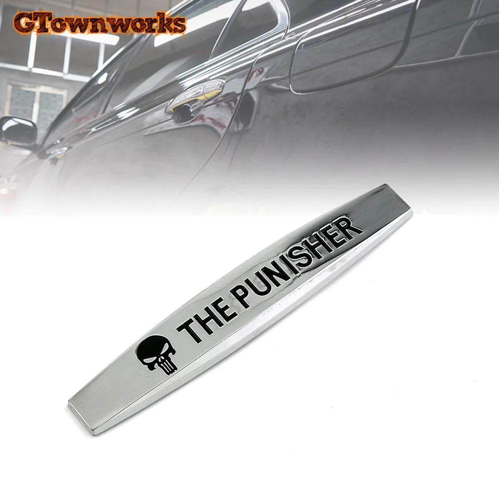 GTownworks THE Punisher Auto Styling Skull Sticker Emblem For F20 F30 F12 F13 Car Side Wing Metal Badge 293
GTownworks THE Punisher Auto Styling Skull Sticker Emblem For F20 F30 F12 F13 Car Side Wing Metal Badge 293