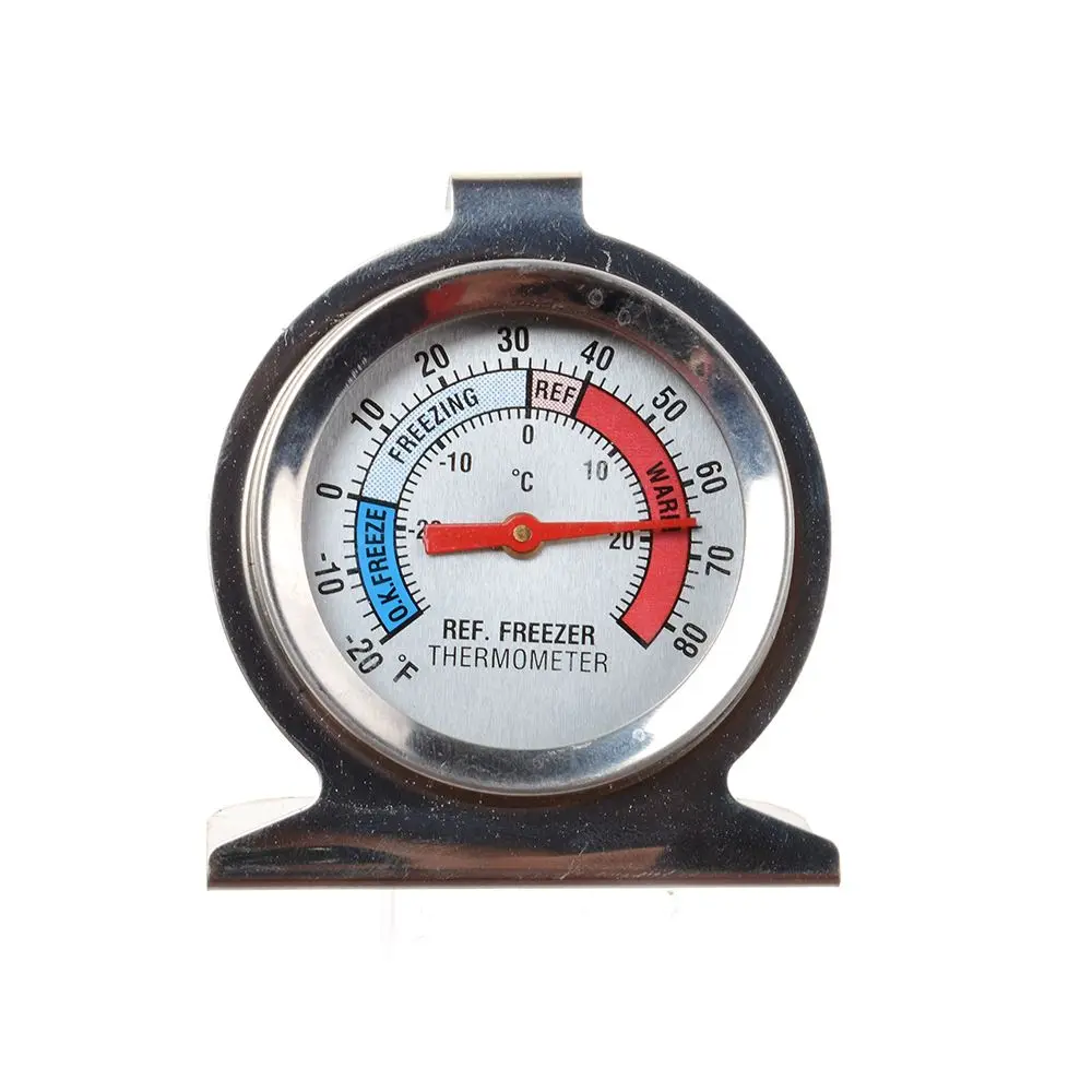 Refrigerator Freezer Thermometer Fridge Refrigeration Temperature Gauge Home use Stainless Steel Hang Stand Hot sale
Refrigerator Freezer Thermometer Fridge Refrigeration Temperature Gauge Home use Stainless Steel Hang Stand Hot sale