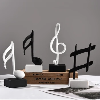 Nordic Music note black white Music class piano resin crafts room decorations fairy garden miniatures figurines Home Decoration
Nordic Music note black white Music class piano resin crafts room decorations fairy garden miniatures figurines Home Decoration