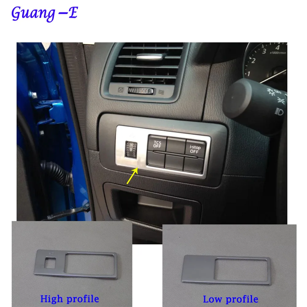 Car detector stick ABS chrome front Headlight light switch inner Trim frame lamp panel For Mazda CX-5 CX5 2013 2014 2015 2016
Car detector stick ABS chrome front Headlight light switch inner Trim frame lamp panel For Mazda CX-5 CX5 2013 2014 2015 2016