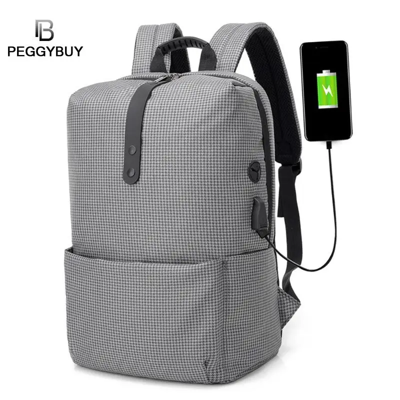 Fashion Canvas Laptop Backpacks Men Zipper Anti-Theft USB Charging Schoolbags Teenage Casual Travel Shoulder Backpack 
Fashion Canvas Laptop Backpacks Men Zipper Anti-Theft USB Charging Schoolbags Teenage Casual Travel Shoulder Backpack