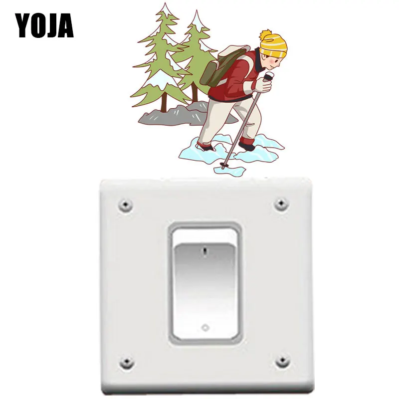 YOJA Tourist Snow Mountain Climbing PVC Switch Decor Living Room Bedroom Wall Sticker Personalized 8SS2005
YOJA Tourist Snow Mountain Climbing PVC Switch Decor Living Room Bedroom Wall Sticker Personalized 8SS2005