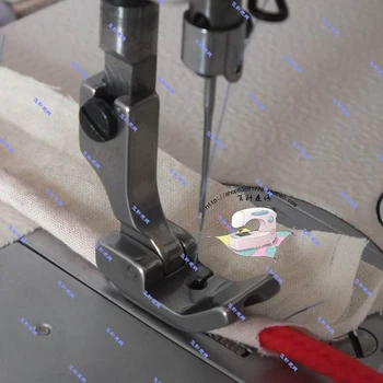 Industrial sewing machine accessories with flat foot rope pressure groove width 1.6mm right P69LH 1/16 steel needle,
Industrial sewing machine accessories with flat foot rope pressure groove width 1.6mm right P69LH 1/16 steel needle,