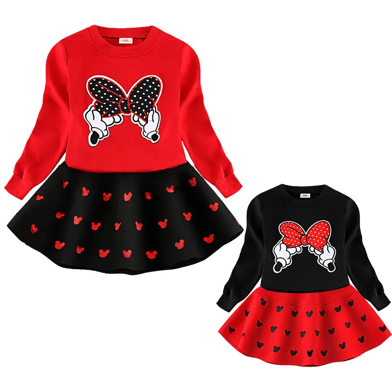 2019 Spring baby girl clothes vestidos Girls clothing set Dot bow skirt suit Long sleeve children clothing cute children's skirt
2019 Spring baby girl clothes vestidos Girls clothing set Dot bow skirt suit Long sleeve children clothing cute children's skirt