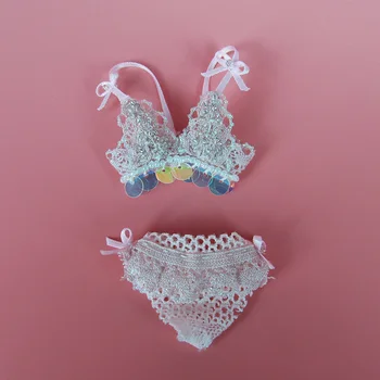 T02-X510 Blyth st Doll clothes 1/3 1/4 bjd 1/6 dolls Accessories pink blue Sequin Underwear 2pcs/set
T02-X510 Blyth st Doll clothes 1/3 1/4 bjd 1/6 dolls Accessories pink blue Sequin Underwear 2pcs/set