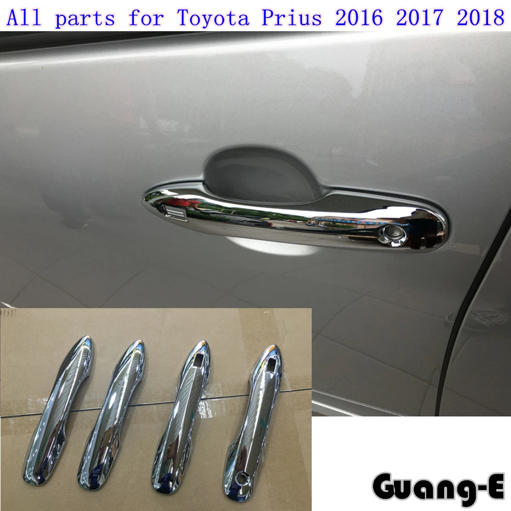Car body detector trim ABS chrome door handle stick lamp frame panel hoods moulding 4pcs/set For Toyota Prius 2016 2017 2018
Car body detector trim ABS chrome door handle stick lamp frame panel hoods moulding 4pcs/set For Toyota Prius 2016 2017 2018