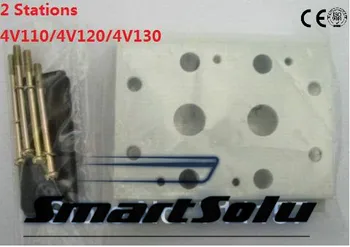 Free Shipping Airtac Solenoid Valve Manifold Pneumatic Valve Base Board Plate 100M-2F 2 Station For 4V 4A 100 4v110-06
Free Shipping Airtac Solenoid Valve Manifold Pneumatic Valve Base Board Plate 100M-2F 2 Station For 4V 4A 100 4v110-06
