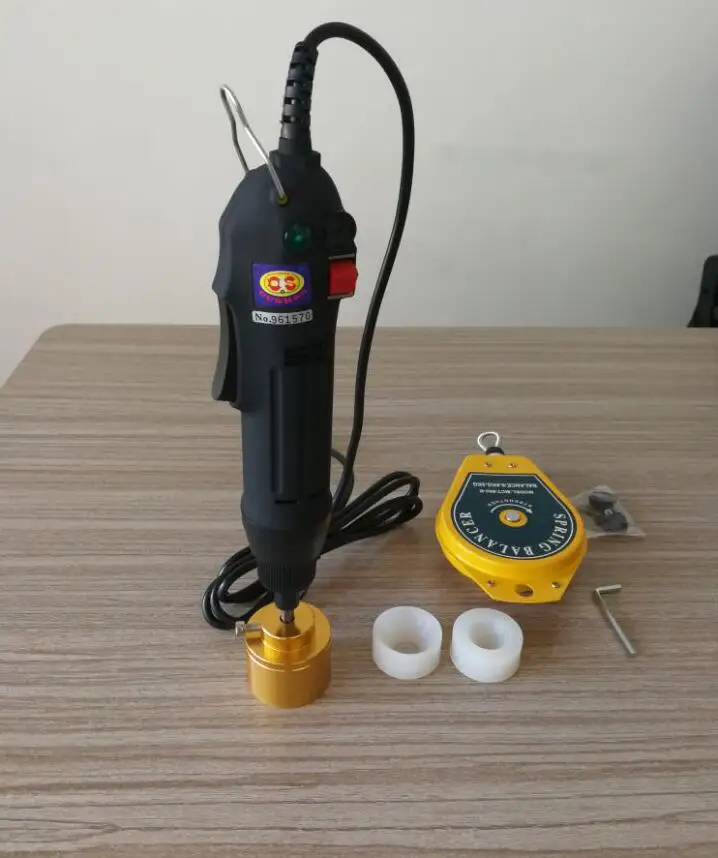 Food Bottle capping Machine handheld sealing machine bottles packaging equipment lid tightener Capping diameter 5-30mm
Food Bottle capping Machine handheld sealing machine bottles packaging equipment lid tightener Capping diameter 5-30mm