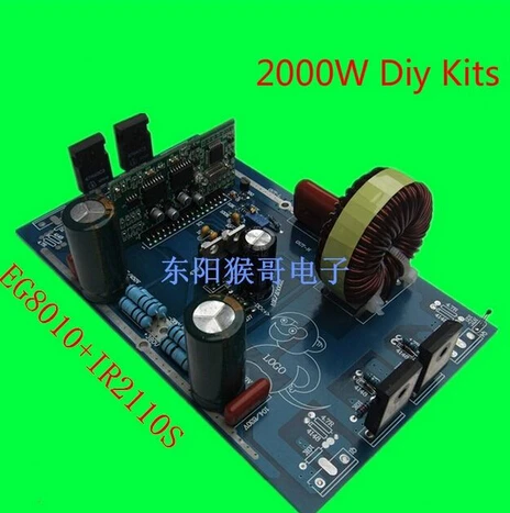 2000 Вт Чистая синусоида Инвертор Мощность доска Post Усилители домашние DIY Kit