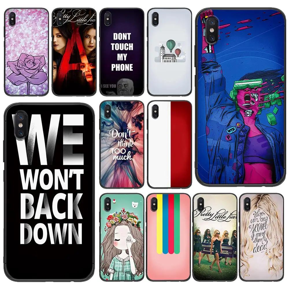 Pretty Little Liars simple Soft TPU For Xiaomi Redmi Mi6 8 9 A1 A2 F1 Plus Case Redmi 5 /5Plus M8 Lite Silicone Phone Back Case
Pretty Little Liars simple Soft TPU For Xiaomi Redmi Mi6 8 9 A1 A2 F1 Plus Case Redmi 5 /5Plus M8 Lite Silicone Phone Back Case