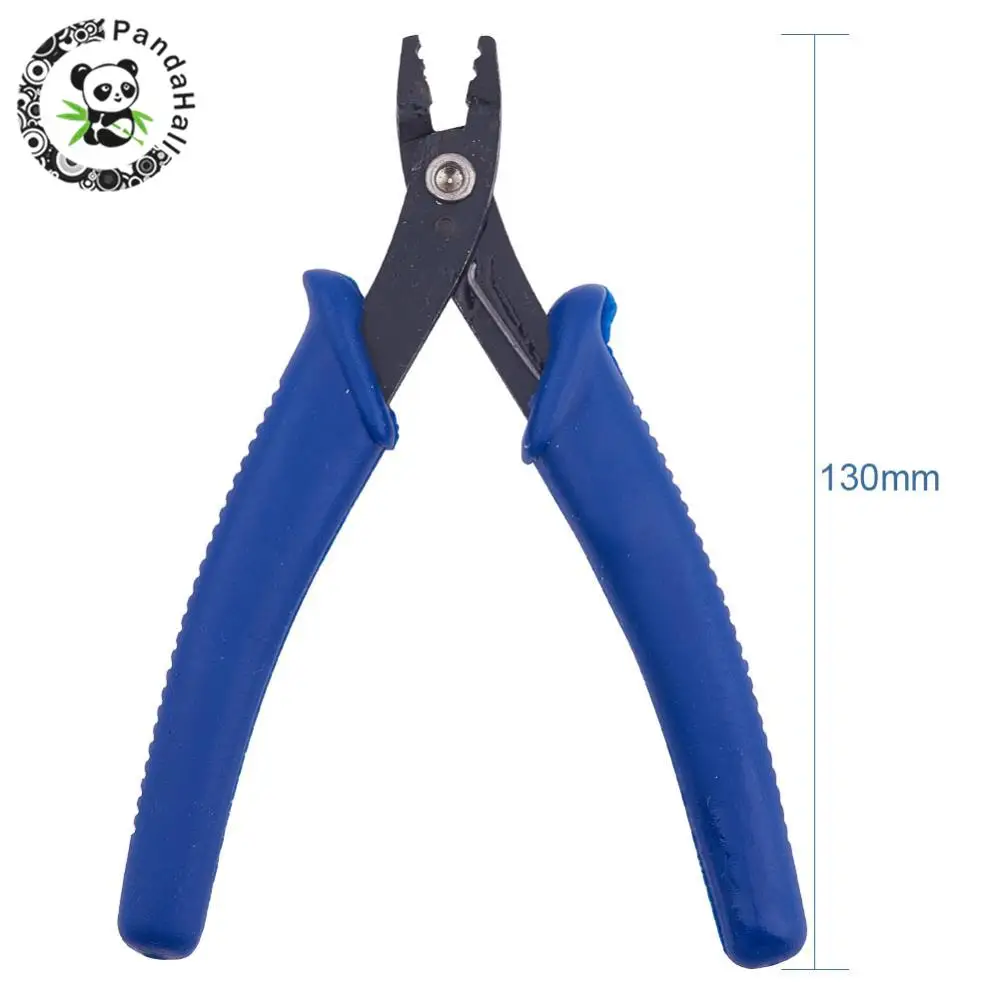 45# Steel Jewelry Tools Crimper Pliers for Crimp Beads, RoyalBlue, Gunmetal, Size: about 130mm long, 65mm wide, 10.5mm thick.
45# Steel Jewelry Tools Crimper Pliers for Crimp Beads, RoyalBlue, Gunmetal, Size: about 130mm long, 65mm wide, 10.5mm thick.