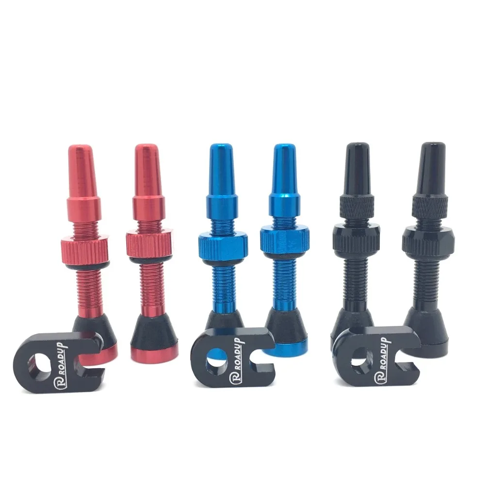1 pair 36mm Tubeless Prsta Valve Stem Aluminum Anode Valves Alloy Cap New Hexagon Base with alloy removal tool
1 pair 36mm Tubeless Prsta Valve Stem Aluminum Anode Valves Alloy Cap New Hexagon Base with alloy removal tool