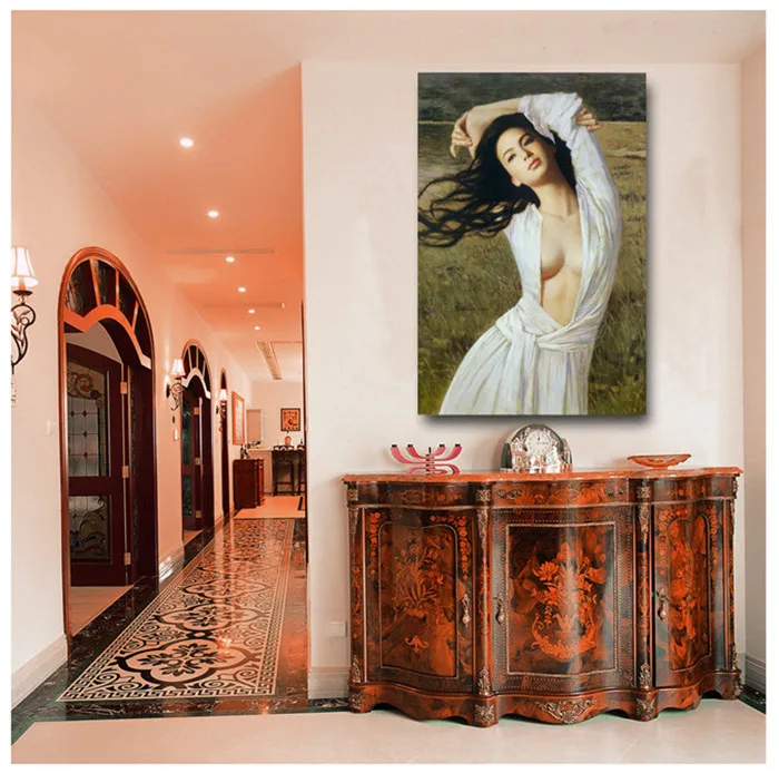 HD Canvas Prints Wall Art Painting on Canvas Female Oil Painting Portrait Home Decor Frameless High Quality
HD Canvas Prints Wall Art Painting on Canvas Female Oil Painting Portrait Home Decor Frameless High Quality