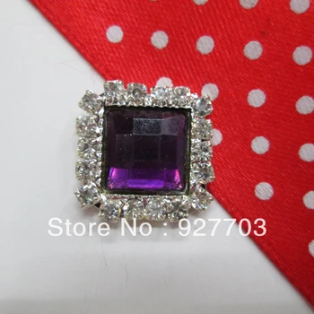 (CM397 17mm) 100 Pcs Dark Purple Acrylic Square Crystal Rhinestone Silver Tone Shank Button Sewing Craft
(CM397 17mm) 100 Pcs Dark Purple Acrylic Square Crystal Rhinestone Silver Tone Shank Button Sewing Craft