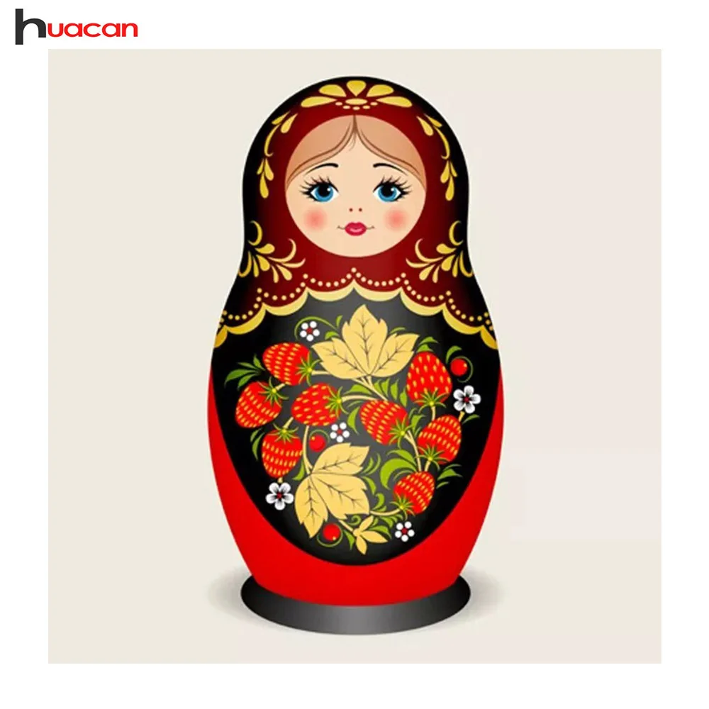 Huacan Russian matryoshka Pattern Diamond Embroidery DIY Needlework Diamond Painting Cross Stitch 5D Rhinestones Mosaic Painting
Huacan Russian matryoshka Pattern Diamond Embroidery DIY Needlework Diamond Painting Cross Stitch 5D Rhinestones Mosaic Painting