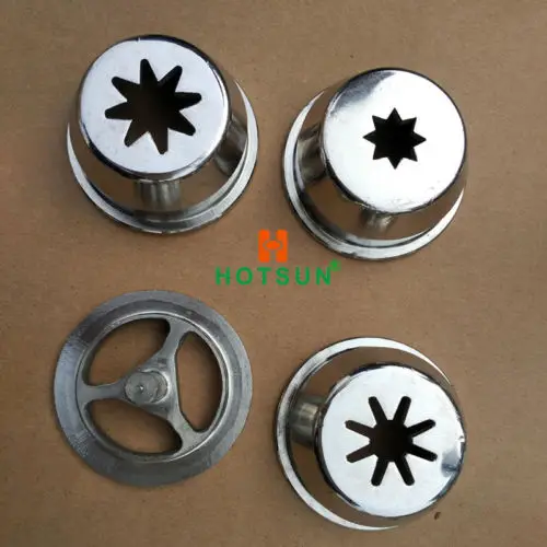 304 Stainless Steel Commercial Solid Hollow Mexican Cruller Churros Maker Nozzle
304 Stainless Steel Commercial Solid Hollow Mexican Cruller Churros Maker Nozzle