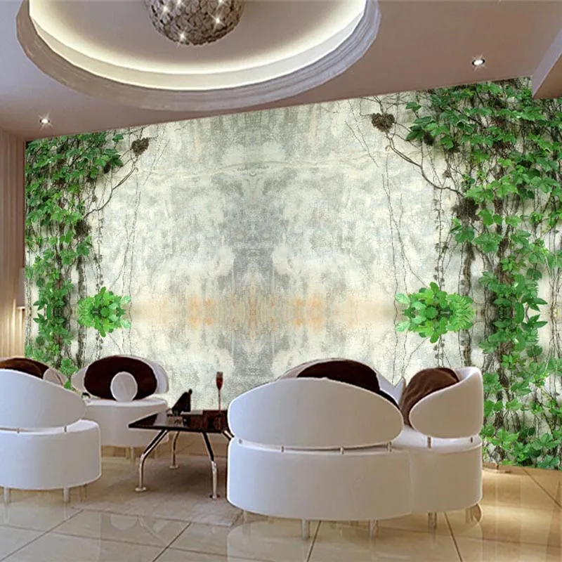 Custom 3D Wall Paper Modern Retro Fresh Vine Concrete Walls Photo Murals Cafe Restaurant Creative Backdrop Wall Decor Wallpapers
Custom 3D Wall Paper Modern Retro Fresh Vine Concrete Walls Photo Murals Cafe Restaurant Creative Backdrop Wall Decor Wallpapers