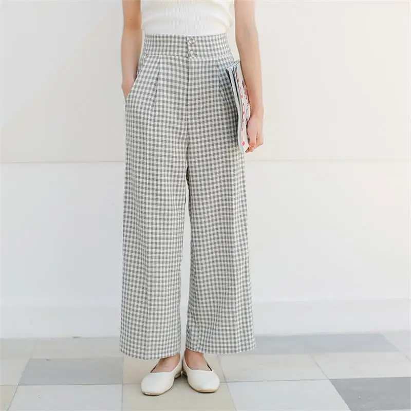 2019 Women's Korean Kawaii Lattice High Waist Grid Freddy Pants Vintage Retro Female Cute Japanese Harajuku Clothing For Women
2019 Women's Korean Kawaii Lattice High Waist Grid Freddy Pants Vintage Retro Female Cute Japanese Harajuku Clothing For Women