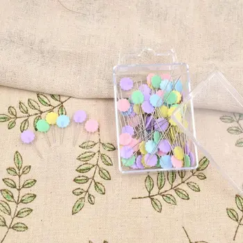 100pcs/bag Pins Mixed Colors Sewing Patchwork Pins Flower Head Pins Sewing Tool Needle Arts Sewing Accessories Plum blossom
100pcs/bag Pins Mixed Colors Sewing Patchwork Pins Flower Head Pins Sewing Tool Needle Arts Sewing Accessories Plum blossom