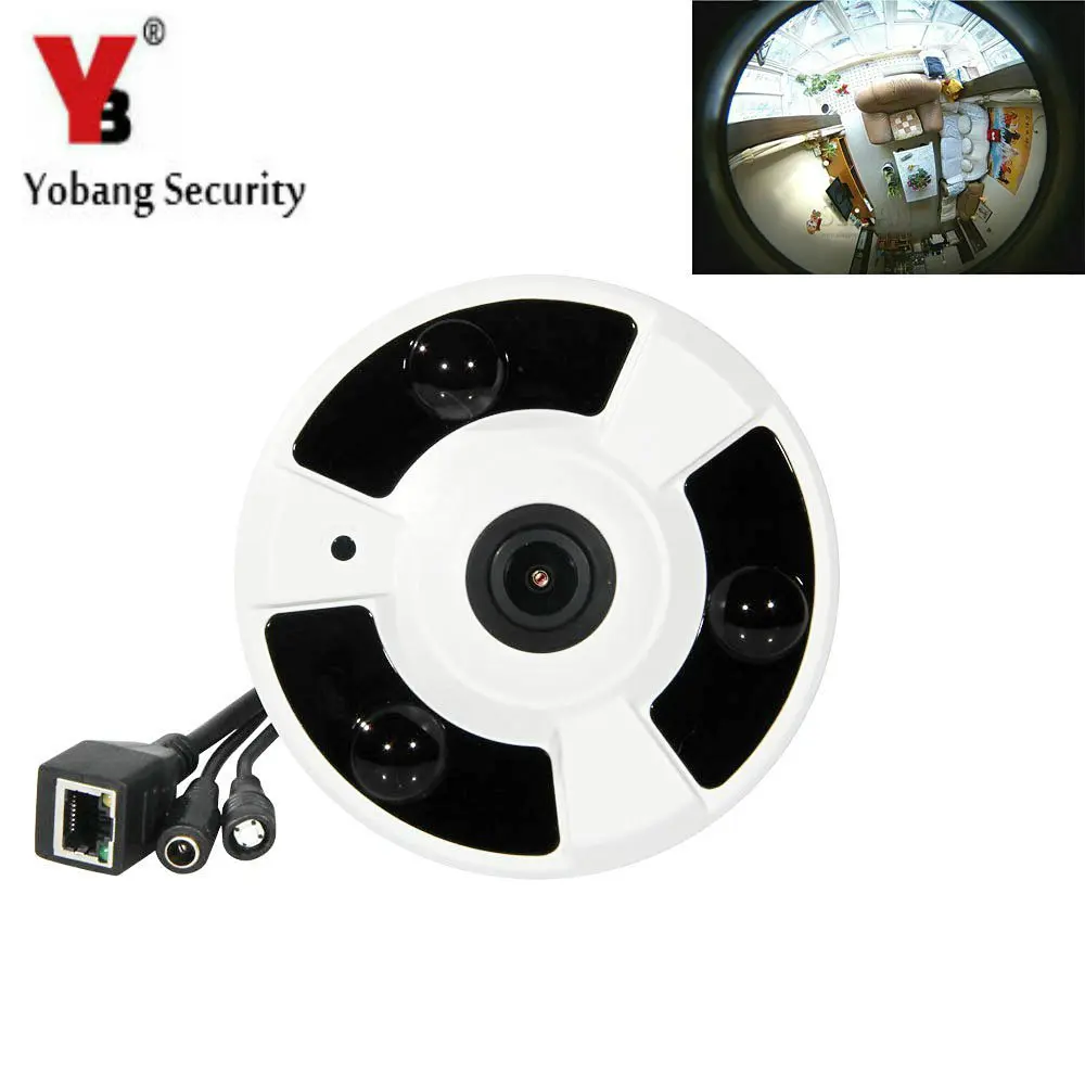 YobangSecurity 360 Degree WiFi Wireless IP Camera Mini Baby Pet Monitor Home Security Camera Surveillance Webcam For IOS Android
YobangSecurity 360 Degree WiFi Wireless IP Camera Mini Baby Pet Monitor Home Security Camera Surveillance Webcam For IOS Android