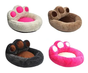 Cute Bear Claw Shape Removable Pet Dog Beds Warming Dog Cat Bed House Nest for Puppy Cat Pets Sofa Mat Cushion S/M/L
Cute Bear Claw Shape Removable Pet Dog Beds Warming Dog Cat Bed House Nest for Puppy Cat Pets Sofa Mat Cushion S/M/L
