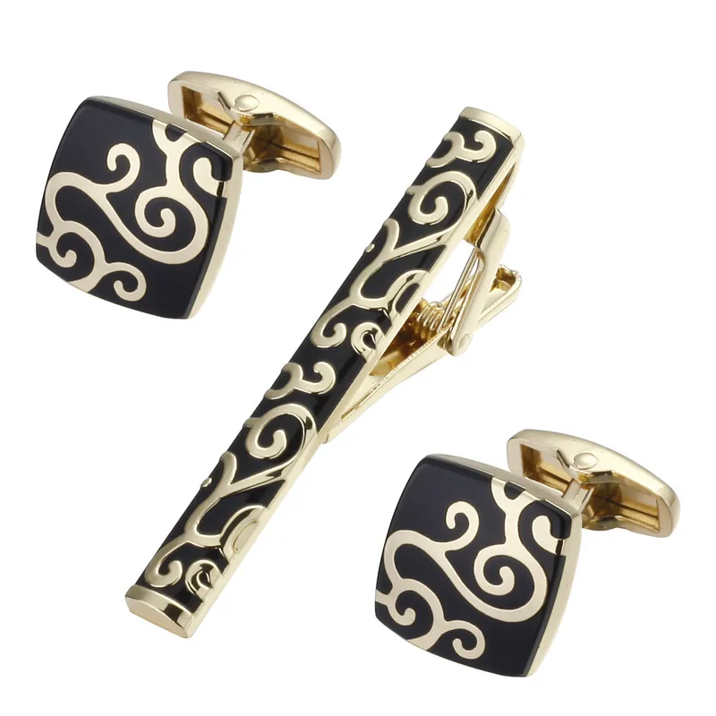 A set of high quality golden cloud shaped tie clip, Cufflinks Gift Set men's wedding dress shirt jewellery Cufflinks tie clip
A set of high quality golden cloud shaped tie clip, Cufflinks Gift Set men's wedding dress shirt jewellery Cufflinks tie clip