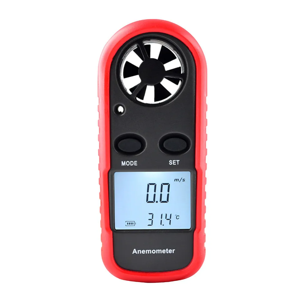 Digitale Mini Anemometer Wind Meter Sensor -10 ~ 45C Temperatuur Tester Anemometro Meter LCD Display Portable Handle Meter Tool
Digitale Mini Anemometer Wind Meter Sensor -10 ~ 45C Temperatuur Tester Anemometro Meter LCD Display Portable Handle Meter Tool