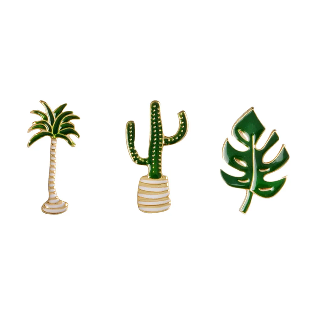 Simple Cartoon Green Plant Coconut Tree Cactus Leaf shape Brooch Pins DIY Button Pin Denim Jacket Pin Badge brooch Gift Jewelry
Simple Cartoon Green Plant Coconut Tree Cactus Leaf shape Brooch Pins DIY Button Pin Denim Jacket Pin Badge brooch Gift Jewelry