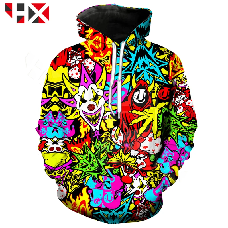 New Hot Sale T Shirt Insane Clown Posse Men Women 3D Print T Shirt/sweatshirt/hoodie Harajuku Streetwear Tops HX628
New Hot Sale T Shirt Insane Clown Posse Men Women 3D Print T Shirt/sweatshirt/hoodie Harajuku Streetwear Tops HX628