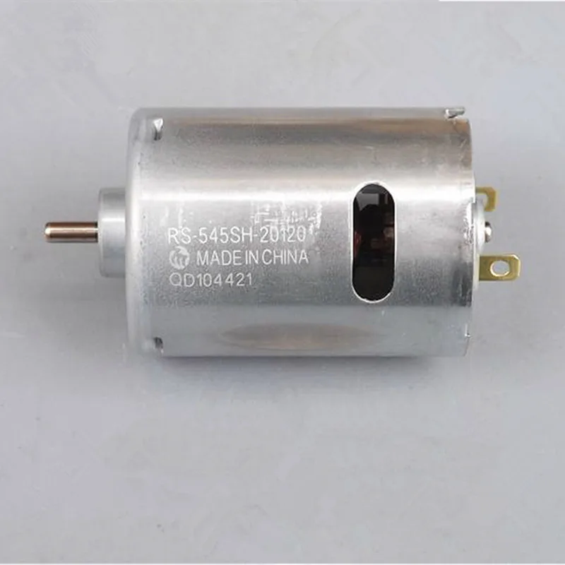 Совершенно новый 545 постоянный магнит DC мотор 12v 3400RPM 24V 6800RPM высокое качество
