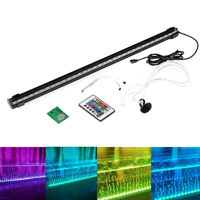 16/26/36/46/56CM LED Fish Tank Light RGB Bar Air Bubble Lamp Submersible Waterproof Aquarium Fish Aquatic Pet Lighting
16/26/36/46/56CM LED Fish Tank Light RGB Bar Air Bubble Lamp Submersible Waterproof Aquarium Fish Aquatic Pet Lighting