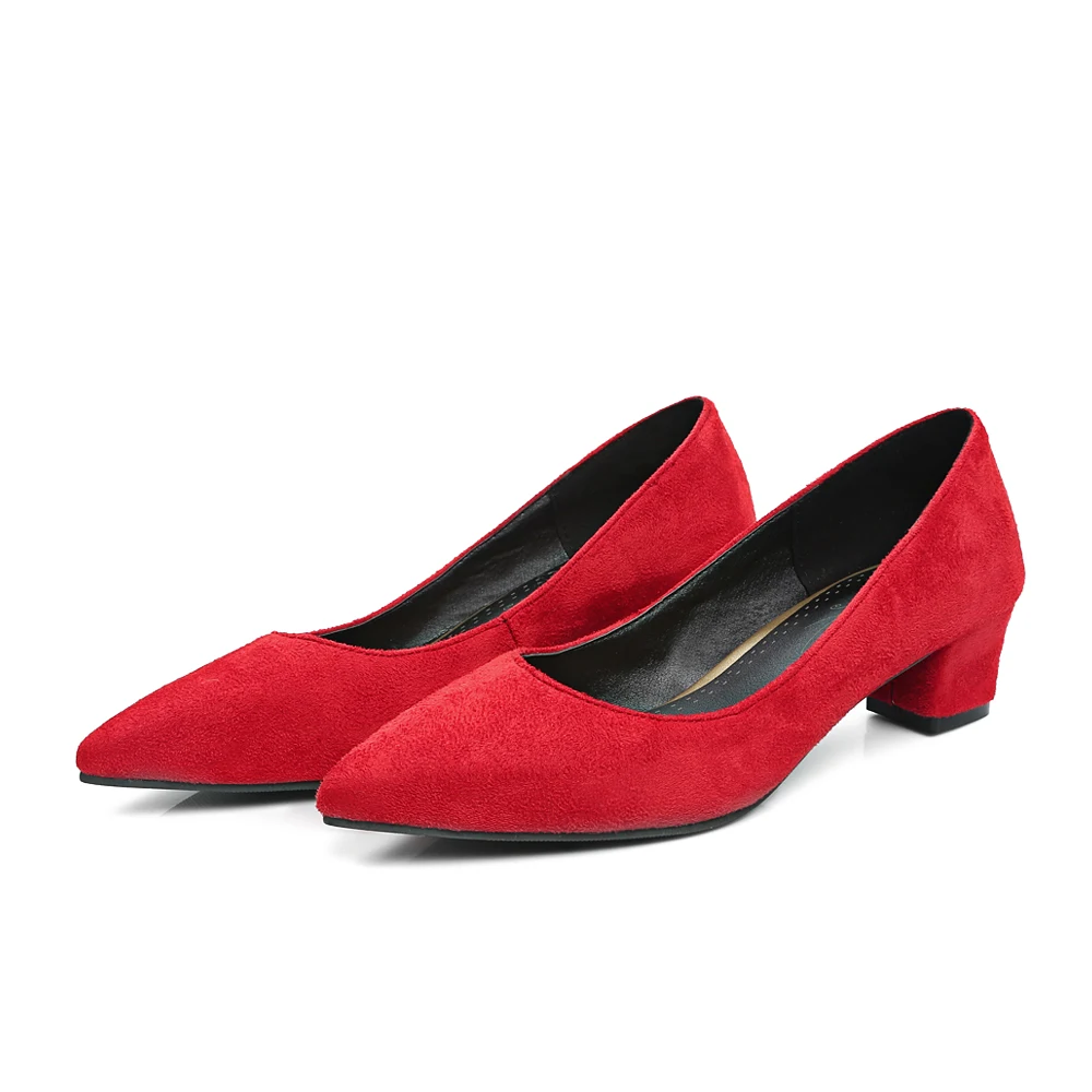 PQECFS Big size 33-48 high quality spring & autumn women solid sweet pointed toe med heels pumps 8 colors
PQECFS Big size 33-48 high quality spring & autumn women solid sweet pointed toe med heels pumps 8 colors