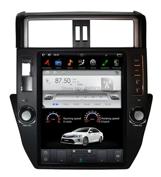 12.1" Tesla Style Android 7.1 Car Player GPS Navigation for Toyota Land Cruiser Prado 150 2010 2011 2012 2013 with Radio BT
12.1" Tesla Style Android 7.1 Car Player GPS Navigation for Toyota Land Cruiser Prado 150 2010 2011 2012 2013 with Radio BT