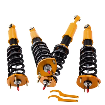 24 Ways Adjustable Damper Coilovers Shocks Suspension for Lexus is300 XE10-GXE10 JCE10 for Toyota AS300 3.0 L 2001-2005
24 Ways Adjustable Damper Coilovers Shocks Suspension for Lexus is300 XE10-GXE10 JCE10 for Toyota AS300 3.0 L 2001-2005