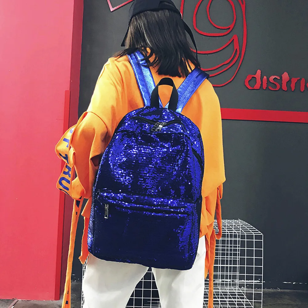 Women Backpack Shinning Glitter Bling Girls Backpack Preppy Sequins Travel Satchel 2019 mochila feminina dropshipping hot
Women Backpack Shinning Glitter Bling Girls Backpack Preppy Sequins Travel Satchel 2019 mochila feminina dropshipping hot